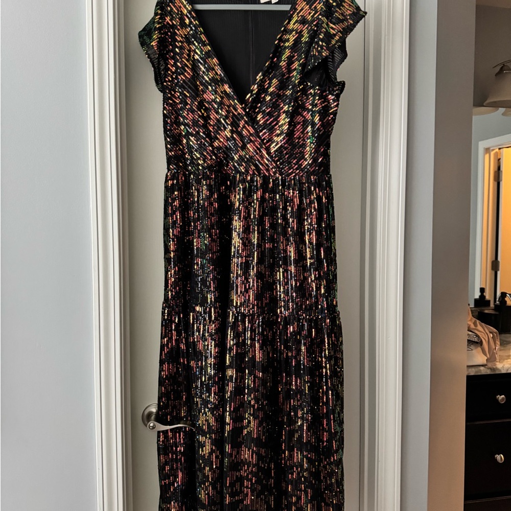 Elegant Multicolor Dress